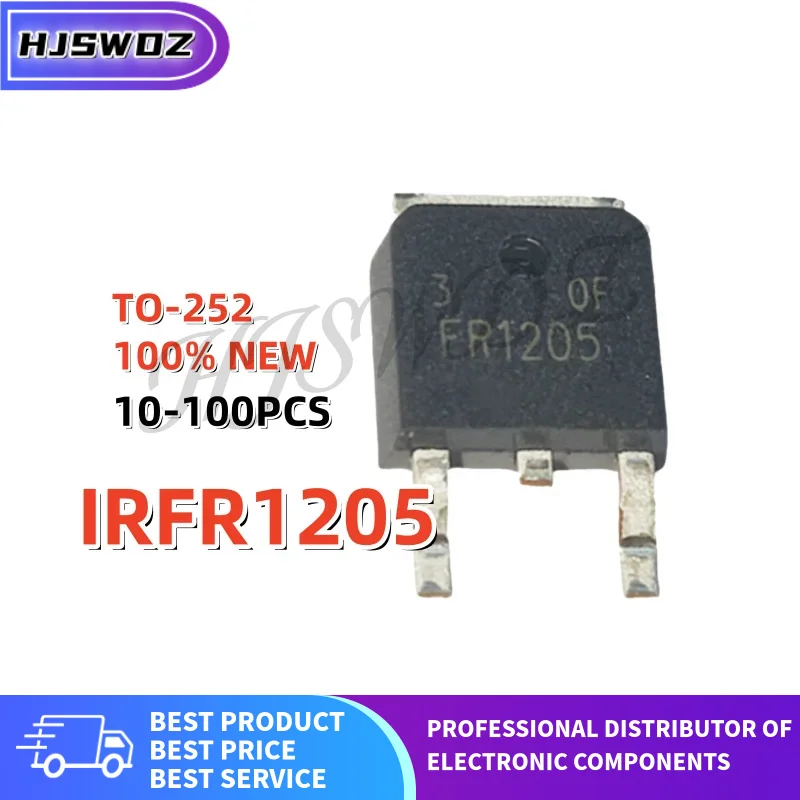 10-100PCS FR1205 IRFR1205 TO-252 MOSFET 전계 효과 튜브 트랜지스터 새로운 재고 있음