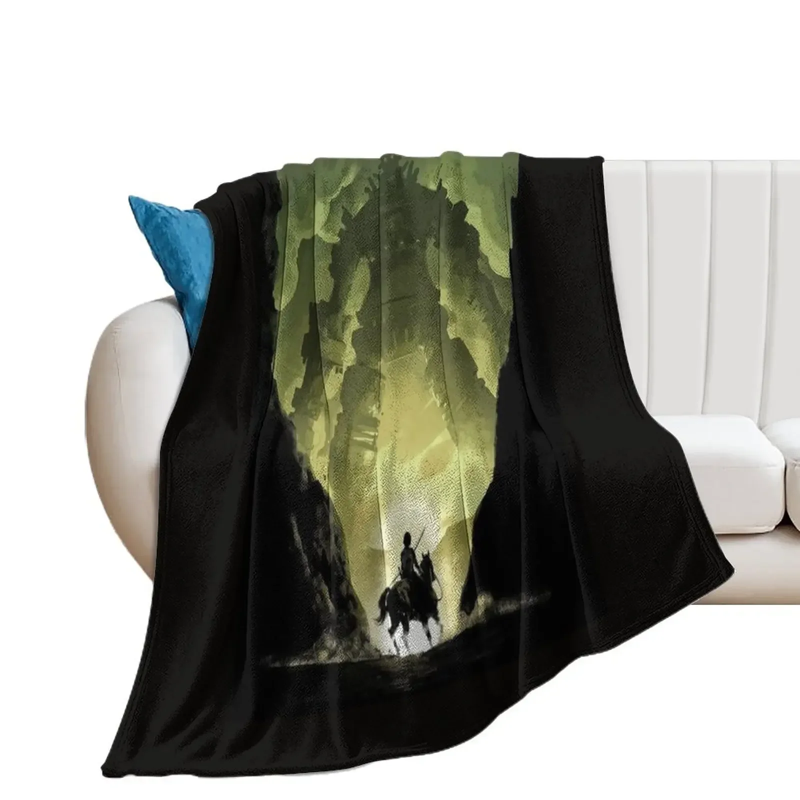 Shadow Of The Colossus Throw Blanket Travel Blankets Sofas Of Decoration Cute Blankets