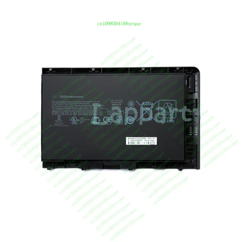 

Новый оригинальный аккумулятор BT04XL BA06XL для HP EliteBook Folio 9470m 9480m HSTNN-DB3Z «% тест»
