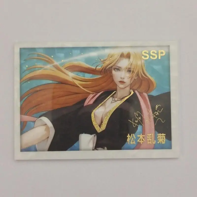 BLEACH SSP Card Millennium Bloody War Chapter Matsumoto Rangiku Soi Fon Nemu Kurotsuchi Game Collection Birthday Christmas Gifts