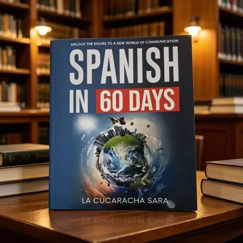 Spanish in 60 Days / Spanish for Real Speak Just Like The Locals with Common Slang Words and Phrases Conversation Starters Book