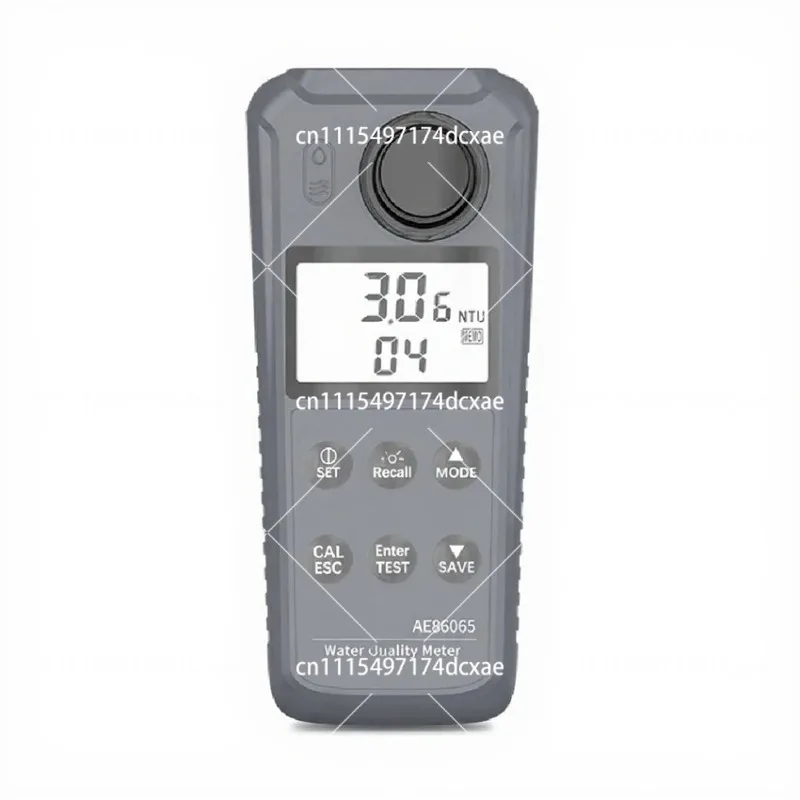 Portable Digital Turbidity Meter Tester 0.00-1000NTU Range, 5S Fast Reading Water Quality Analyzer