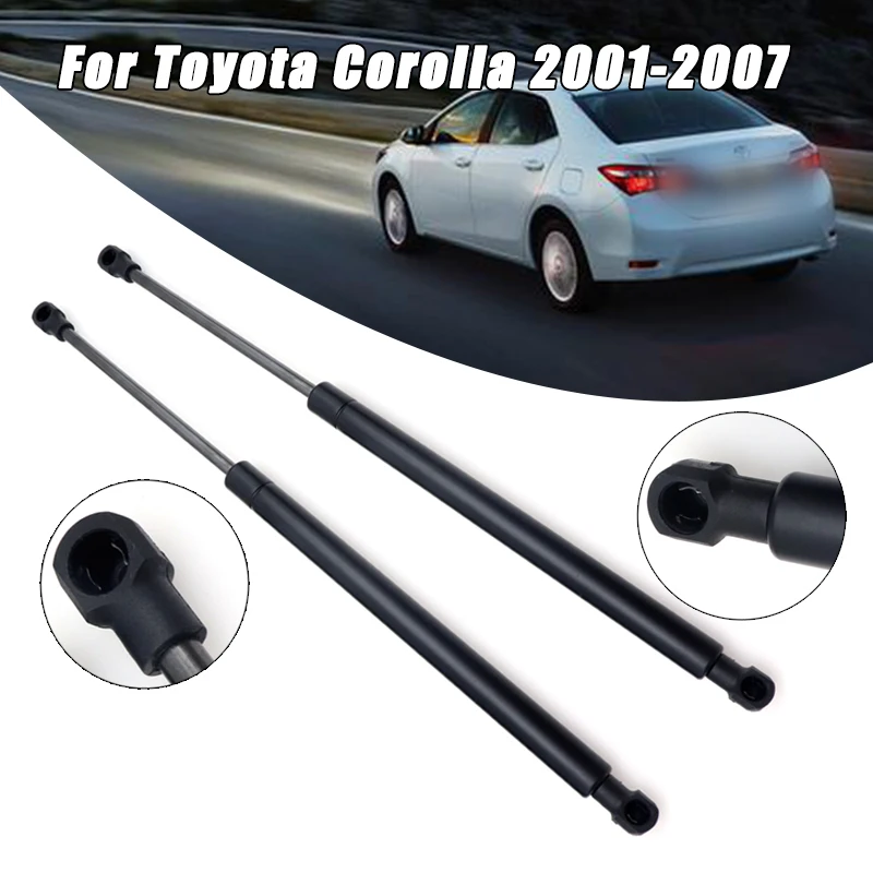 

For Toyota Corolla 2001-2007 ZZE120 ZZE121 CDE120 2pcs Rear Trunk Tailgate Boot Gas Spring Shock Lift Struts Support Rod Arm Bar