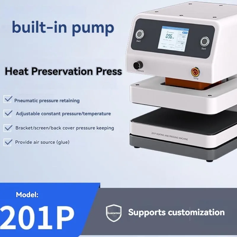 201P Built-In Pump Thermal Wire Terminal Pressing Machine Compact Integrated Body For Global Electrical Wiring Processing Equipm