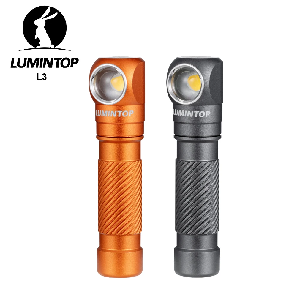 EDC Camping Headlamp Aluminium LED Flashlight 400 Lumen Outdoor Lantern 3000K Protable Headlight  10440/AAA Battery Lighting L3