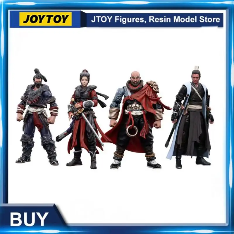 [IN STOCK] JOYTOY 1/18 Action Figure Dark Source Jianghu Series Caratteri Wuxia(1-4pcs/Set) Anime Collection Model Free Shipping