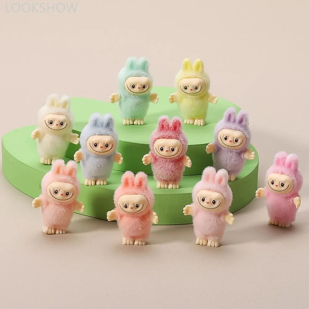 3cm Mini Labubu Doll Cute Toy Desktop Decoration Model Ornaments Christmas Gifts Randomly Send