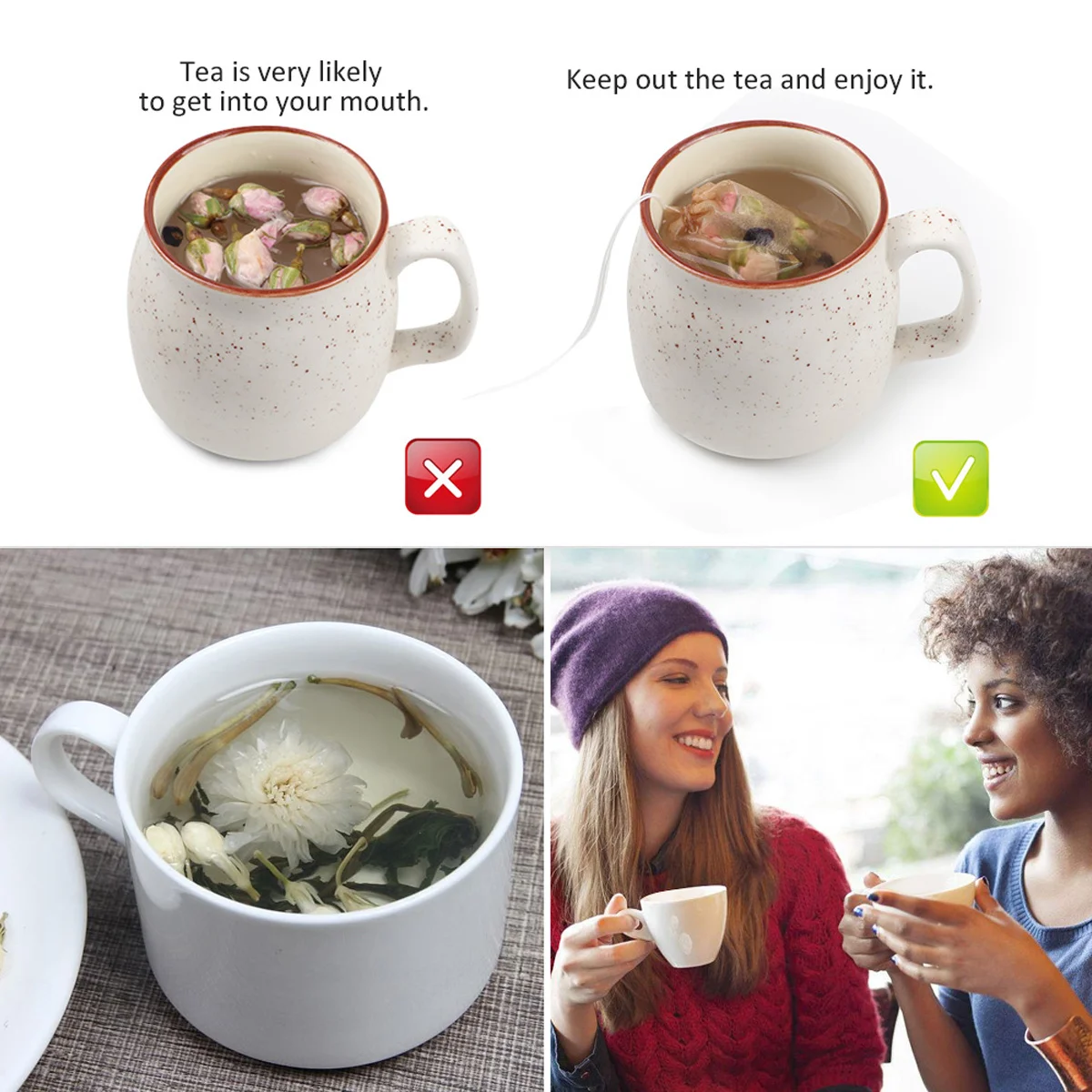 

Tea Making Bag Tea Filter Bags Disposable Packaging Bag Coffee Filter Bag Strainer Bags Tea Accessories