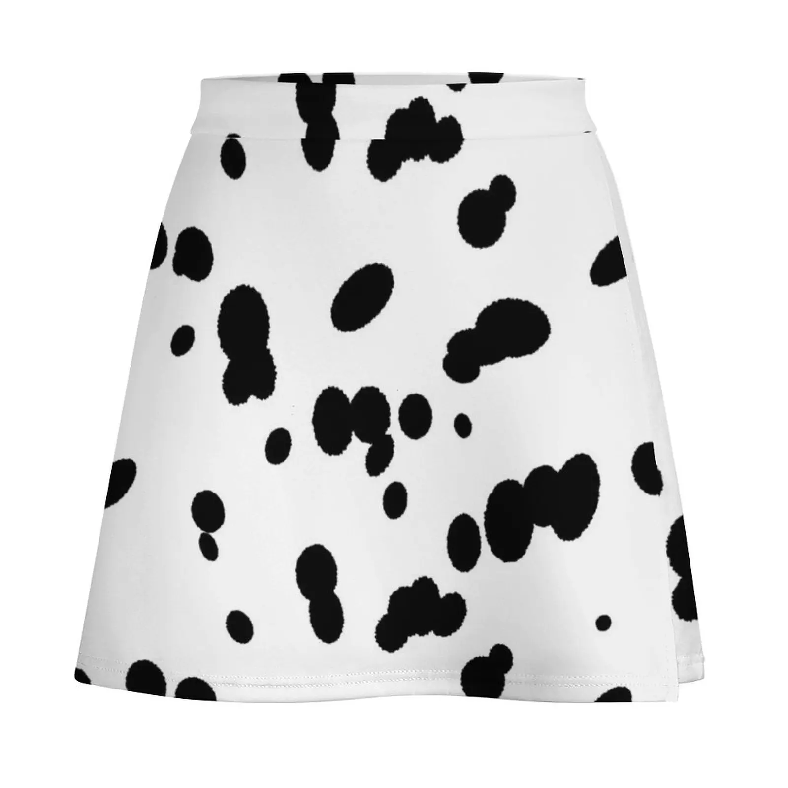 Dalmatian Spots Dog Fur Pattern Mini Skirt short skirts for women Women's skirts Mini Skirt