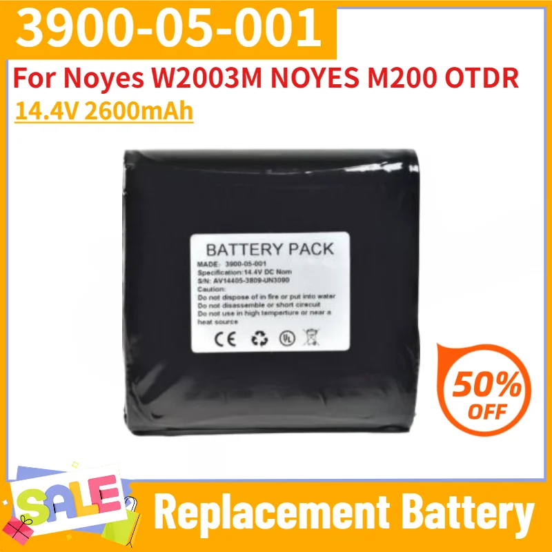 3900-05-001 Battery For Noyes W2003M Noyes M200 Otdr Replacement Battery 14.4V …