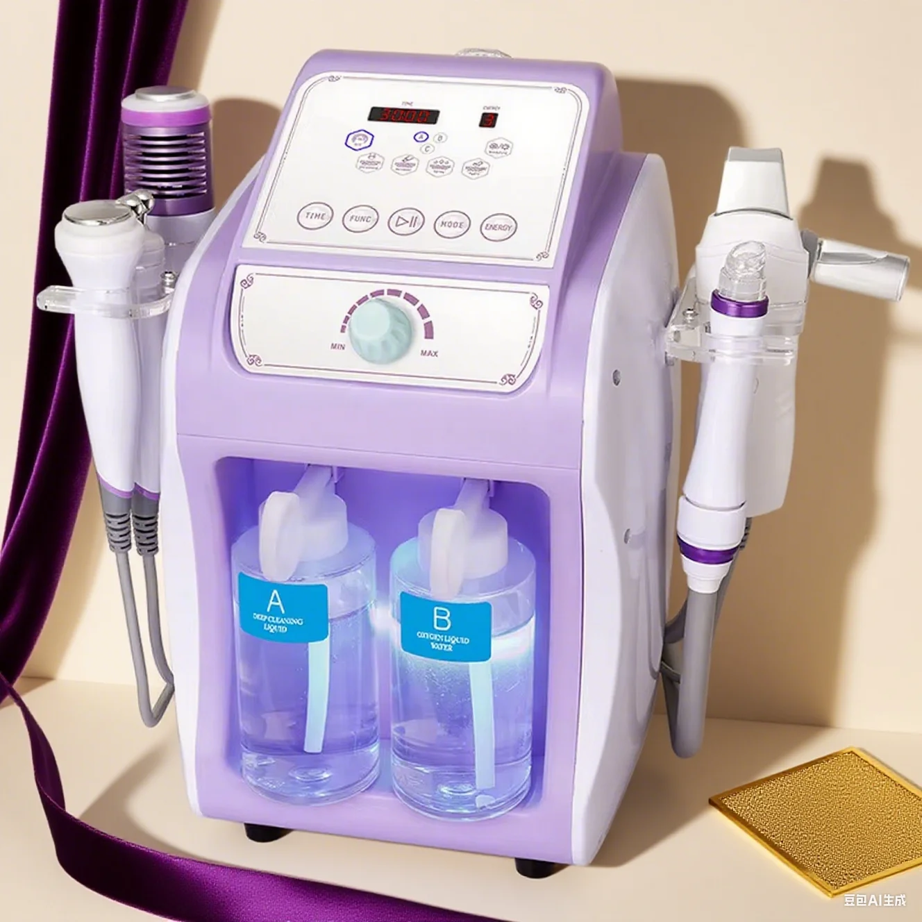 

Аппарат для лица с водородом и кислородом 6-в-1 — биолифтинг-акваскель-микродермабразия для салона и домашнего использования — уход за кожей с сертификатом ЕС