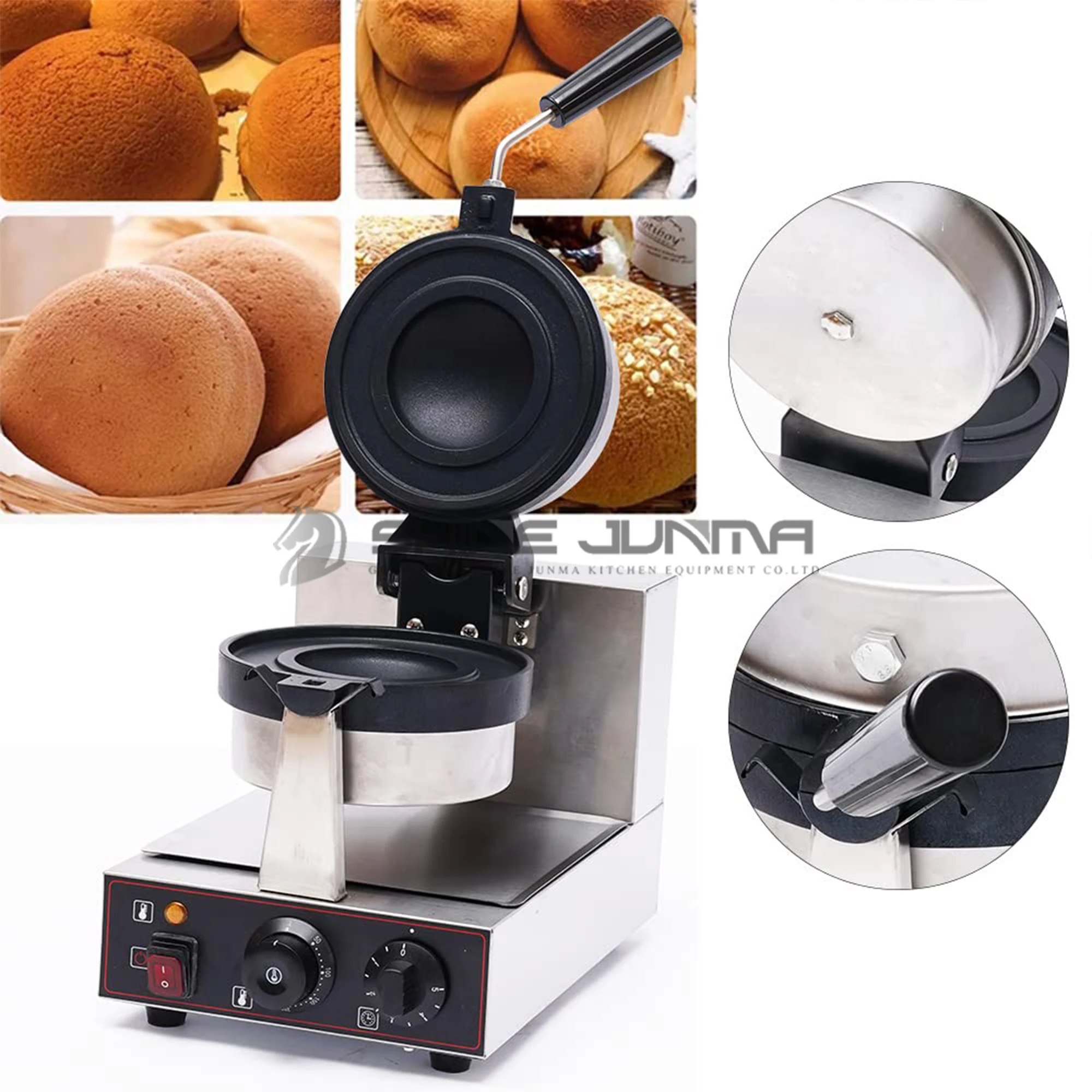 220 فولت UFO همبرغر الآيس كريم - مراجعة Commercial Ice Maker وسعره