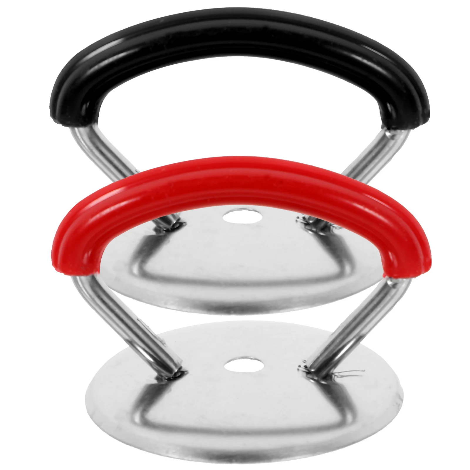 

2Pcs Anti-Scald Pot Lid Handle Universal Plastic Stainless Steel Replacement Pan Lid Knob Wear-Resistant Heat-Proof Pot Cover