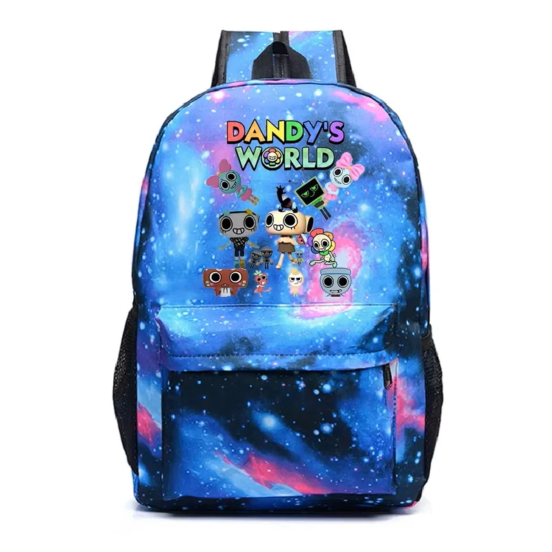 

Новый модный рюкзак Dandy's World, высококачественные студенческие школьные сумки, парусиновые мужские и женские рюкзаки, подростковый уличный дорожный рюкзак