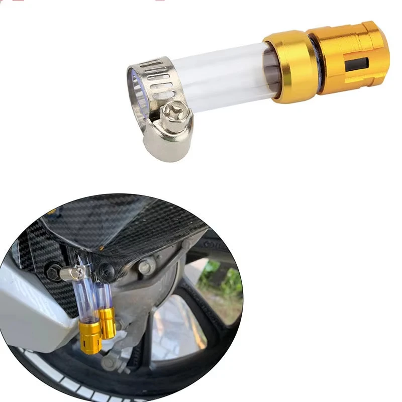1 Stück Motorrad-Auspuffrohr, dekoratives Rohr, CNC-Legierung, Luftfilter-Abflussrohr für Honda PCX ADV Yamaha Aerox Nmax Click