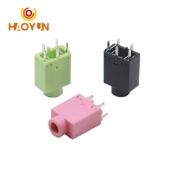 【30-5PCS】3.5mm Female Audio Connector 5 Pin DIP Headphone Jack Socket PJ-358 PJ358