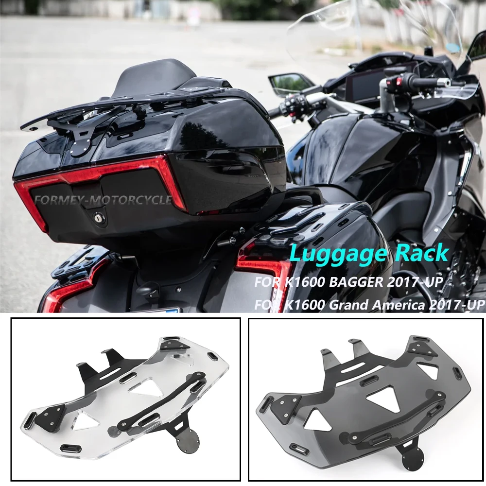 Motorcycle Accessories Rear Luggage Rack Roof Box Support Top Case Trunk For BMW K1600GA K1600 GRAND AMERICA 2017-2024 2023 2022