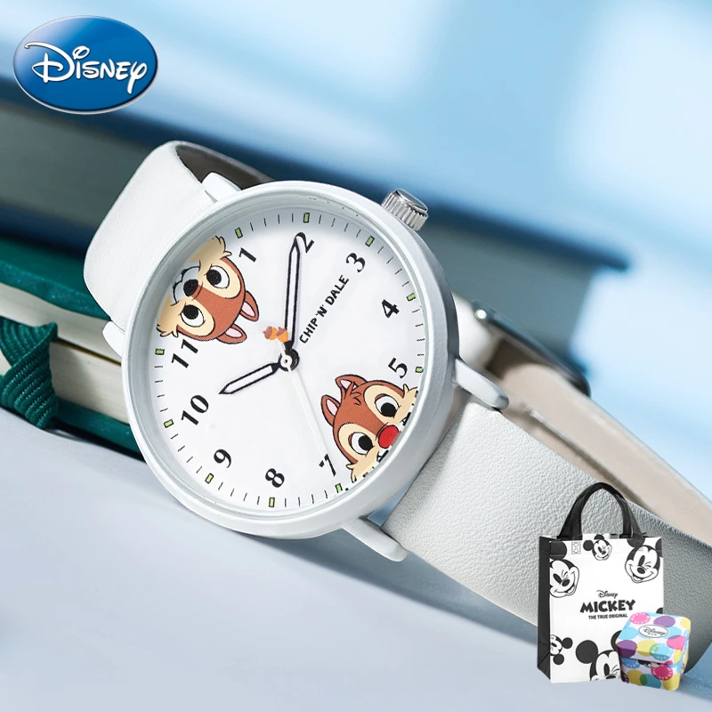 Disney cute Chichi Dali waterproof luminous children\'s quartz watch kid  girl  gift