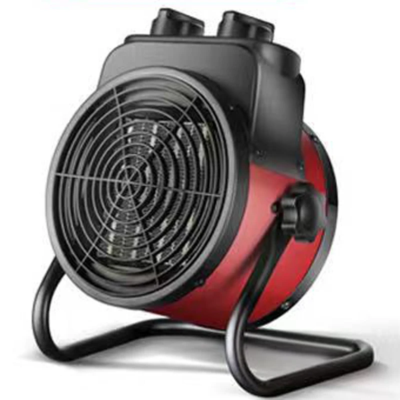 ポータブル工業用電気ヒーターサーモスタット空気ウォーマーラジエーター暖房器2KW高速熱3ギア調整過熱保護