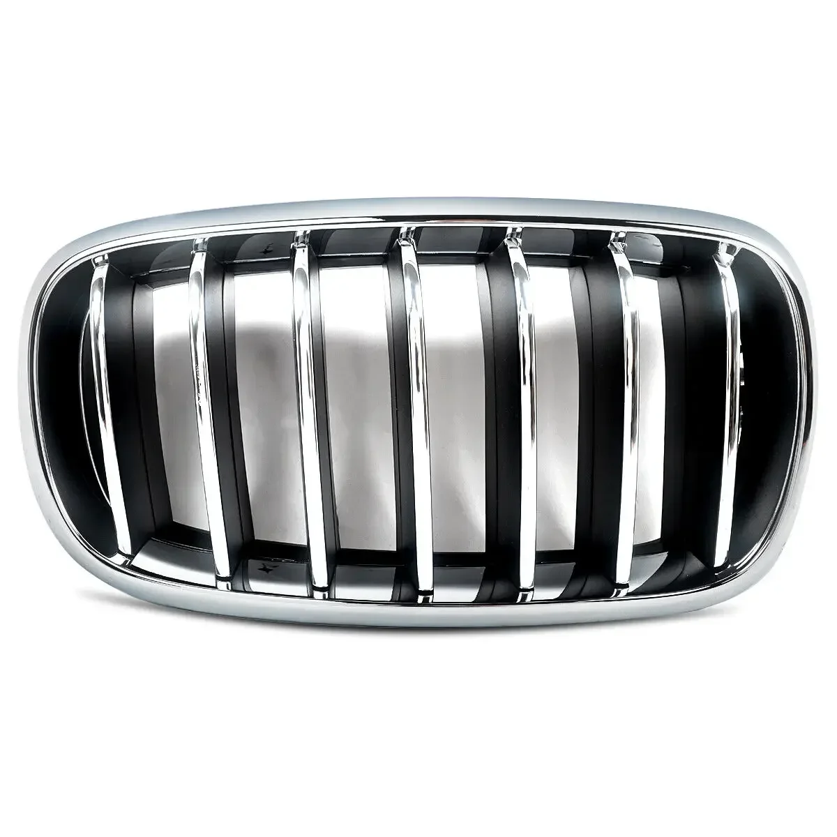 شوايات السباق لسيارات BMW BMW X5 F15 X6 F16 X6M F86 X5M 2013-2018 xDrive 30i 35d 40i M50i OEM نمط أسود استبدال الشبكة الأمامية #2