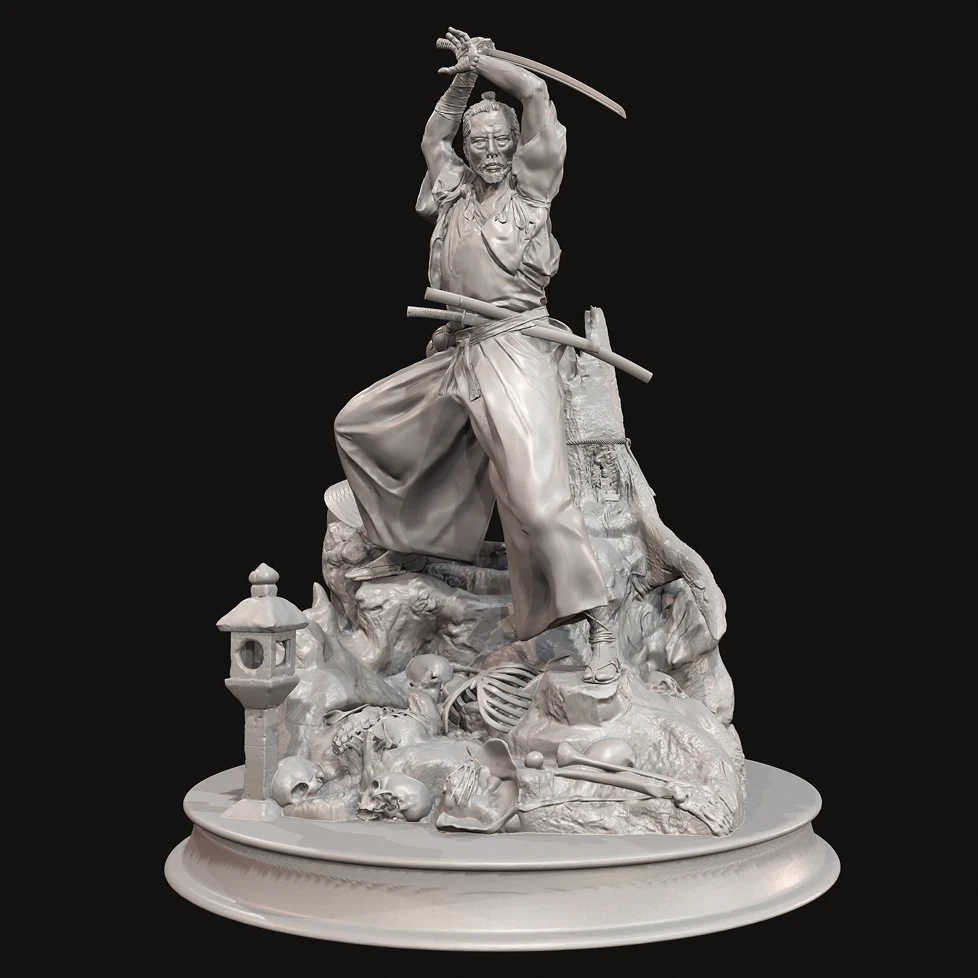 The height of man 38mm 50mm 75mm Resin model kits figure colorless and self-assembled 3D Printing  TD-7006/3D