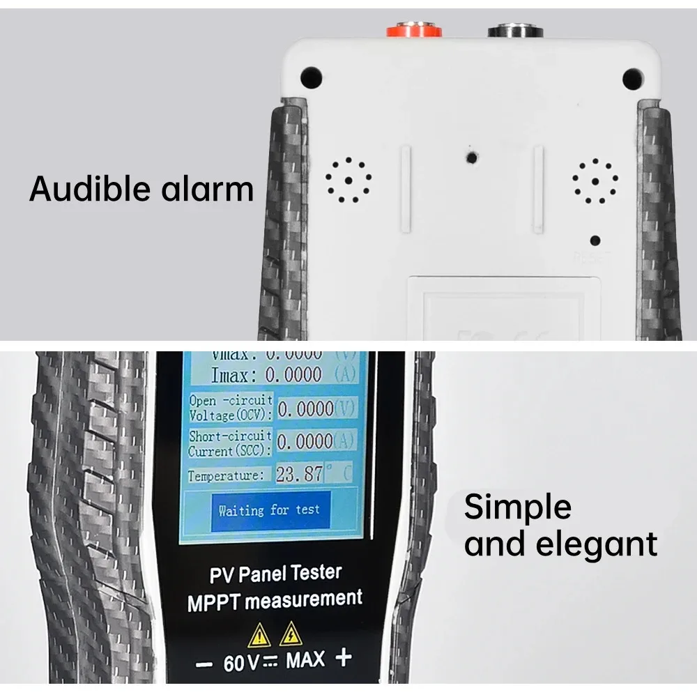 800W Max Power Solar Panel Tester MPPT Meter 60V/35A PV Module Tester for Voc/Isc, with Data Recording HP-9000D