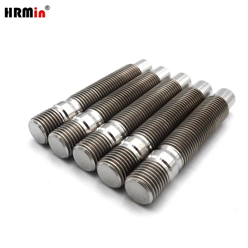 HRMin Gr5 titanium wheel stud M14x1.5x65-100mm for VW Ferrari, Porsche, Mercedes, Audi, Lamborghini, Bentley car