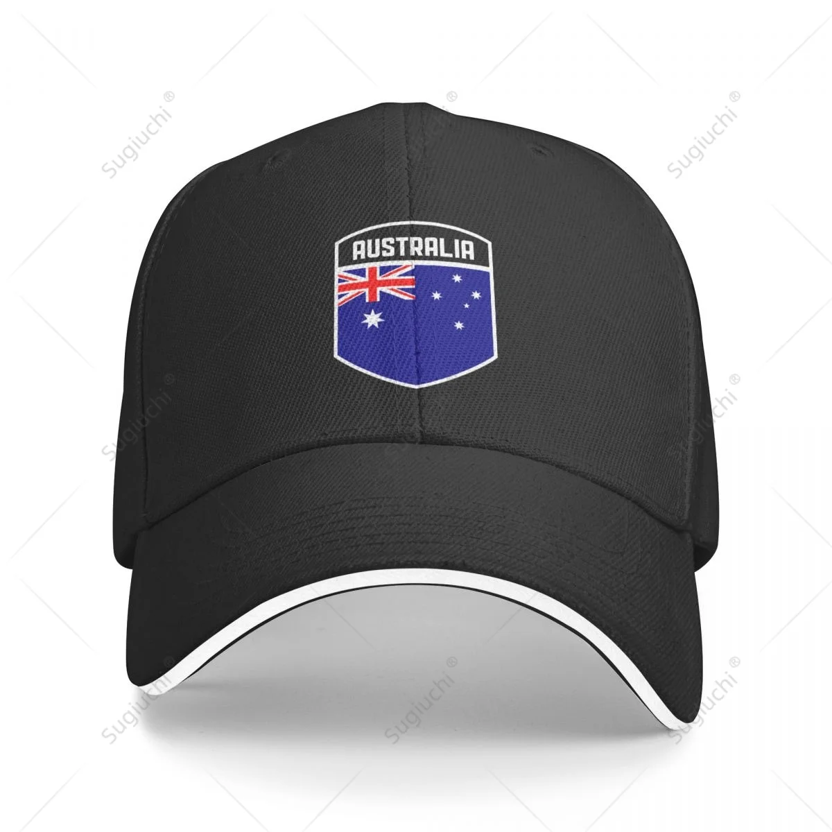 Multifunction Australia Flag Shield Sandwich Baseball Cap Men Sports Casual Caps Golf Hat Fishing Outdoors