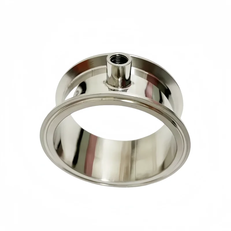 4"(102mm) OD119mm Tri Clamp Rectification Module With 1/2" Or 1/4" Female Thread For Homebrew Distillation,H-2"(50mm),SS304