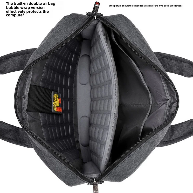 Pour 16 pouces 2025 Alienware 16X Aurora Area-51/X16 M16 R2 pochette d'ordinateur antichoc affaires étanche une épaule sac à main