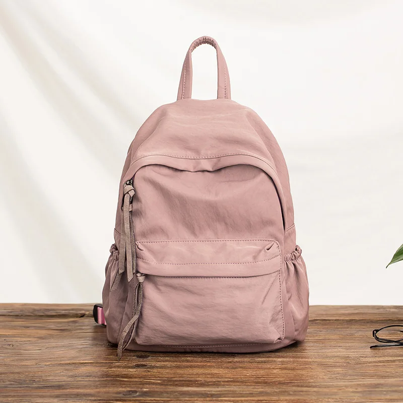 casual-ox-cloth-women's-bapa-lightweight-faionable-nylon-travel-hiking-bag-commuter-sle-soft-handle-stereo-ket