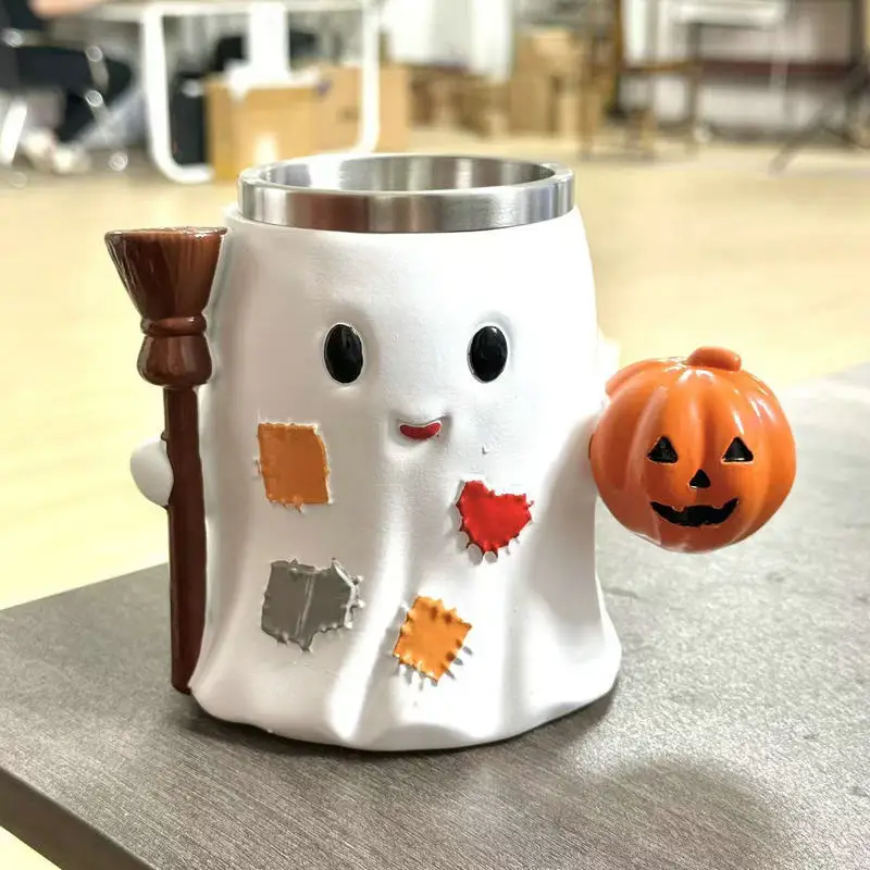 Halloween Nieuwe Gepersonaliseerde Koffiemok Pompoen Spook Mok Halloween Waterbeker Grote Capaciteit