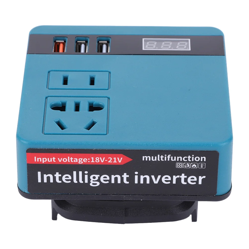 120W For MT Lithium Battery Inverters DC18-21V To AC 220V Battery Inverter Electric Tools Outdoor Emergency Operation Inverters