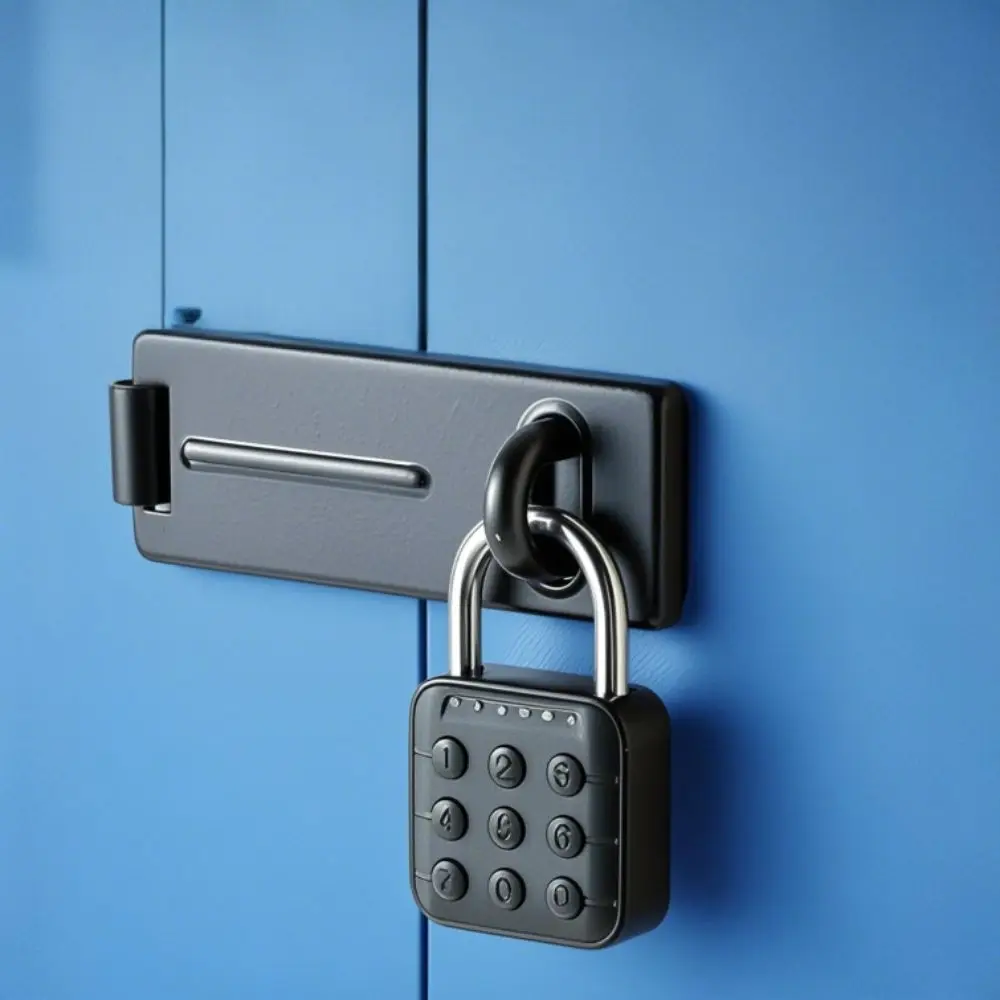 

Keyless Fingerprint Lock Anti-theft Intelligent Safety Smart Padlock Zinc Alloy Waterproof Electronic Door Lock House Unlock