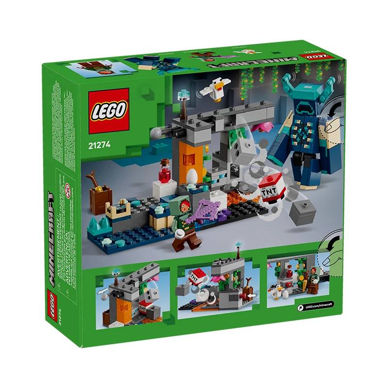 لعبة مكعبات بناء ليجو ماين كرافت سيريز 21274 باتل ساوند جارديان لعيد الأطفال هدية #1