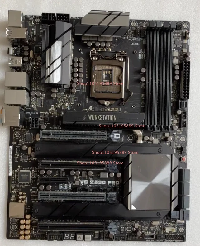 

For ASUS WS Z390 PRO Workstation Main Board, Support 1151 Pin CPU, DDR4 Memory, PCIe 3.0