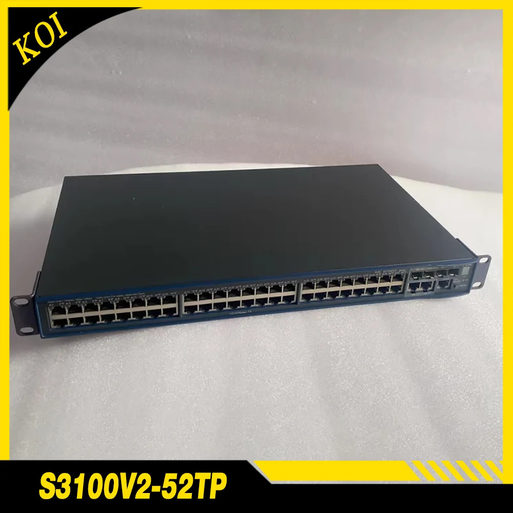 For H3C S3100V2-52TP 48 port 100Mbps 4 SFP optical ports 2 Gigabit electrical ports network management switch