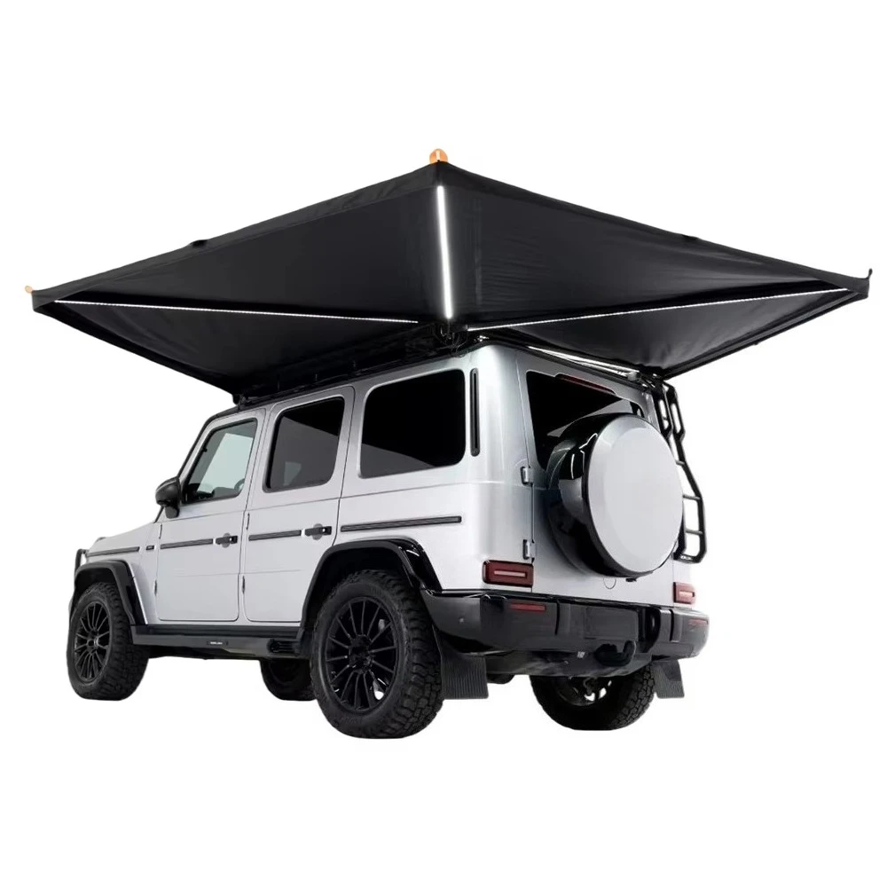 ADA OVERLAND 270 Degree Car Awning Tent Four-Season Waterproof Portable Canvas 2m Hard Shell Awning