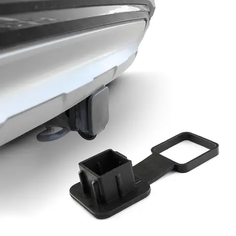 2 Inch Universal Tow Hitch Covers Trailer Hitch Cover Tube Plug Insert Car Exterior Accessories Receiver Tube Hitch Plug