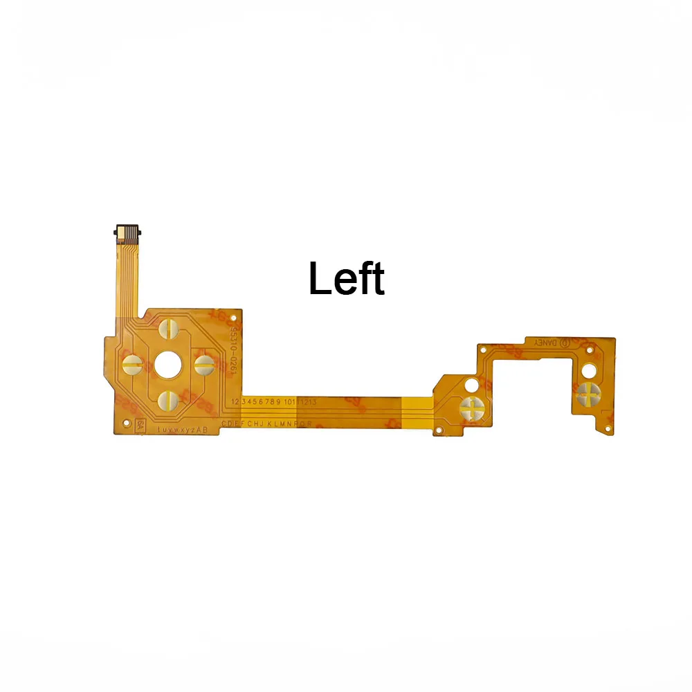 Left Right Conductive Film For Wii U Gamepad Controller Key Button Flex Cable Ribbon Cable