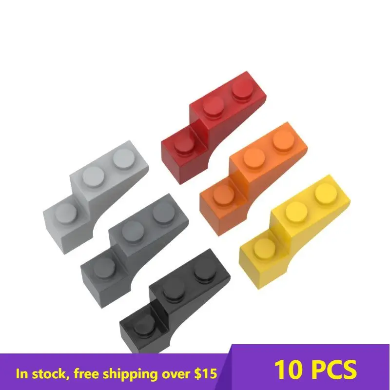 

10PCS MOC Bricks 88292 1x3x2 Curved Brick High-Tech Creative Building Block Model Kids Toys DIY Brick Parts Children's Gifts