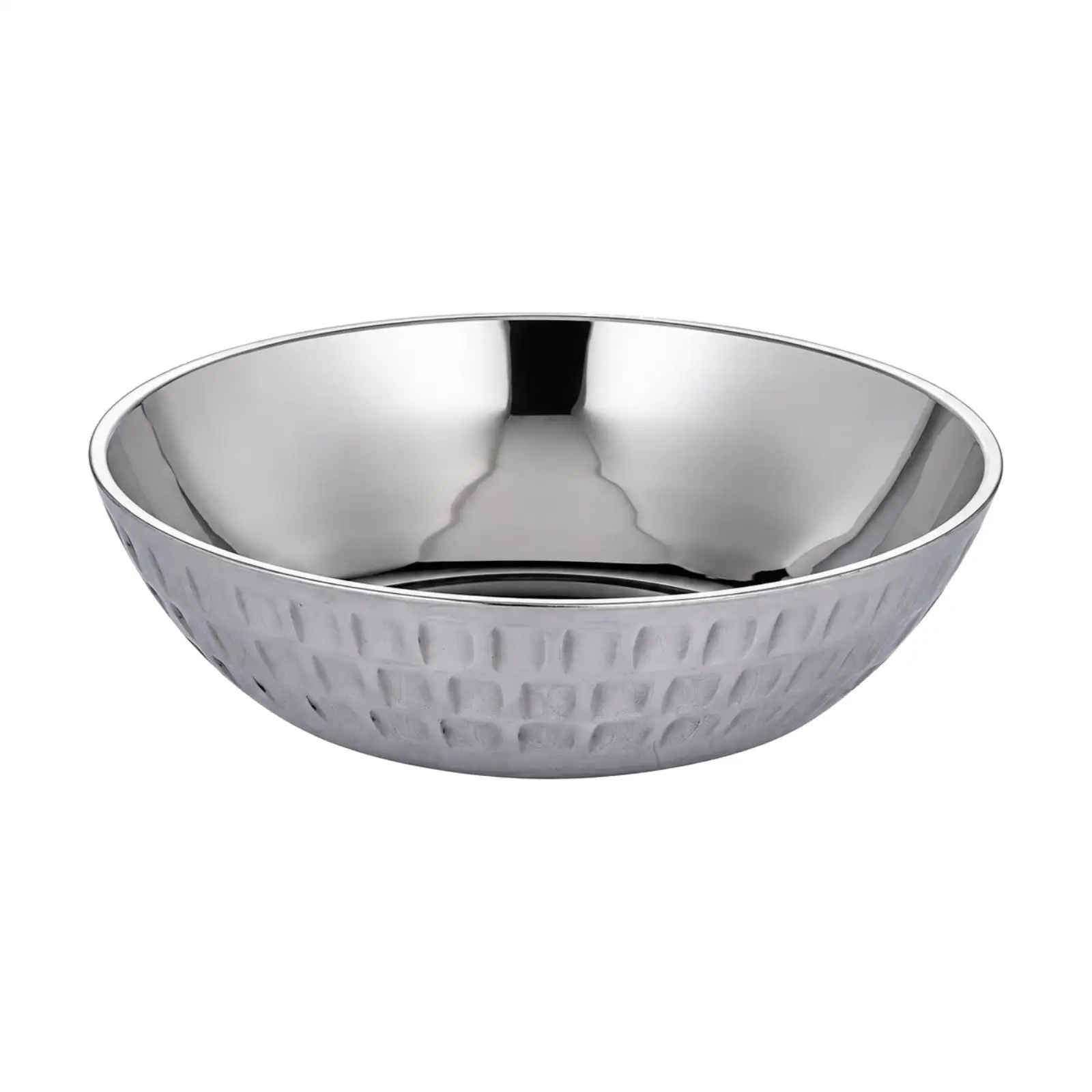 Polished Stainless Steel Dipping Bowl for Sauces Dressings Versatile Dish for Dining Table Decor