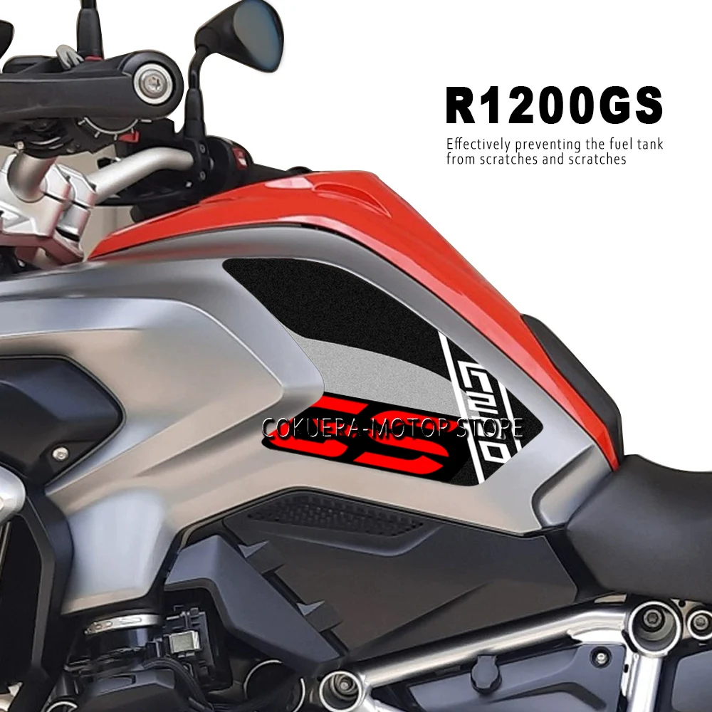 

Для BMW R1200GS R 1200 GS 2015 2016, аксессуары для мотоциклов, боковая наклейка, нескользящая защита от газа, наколенник, наклейка на бак