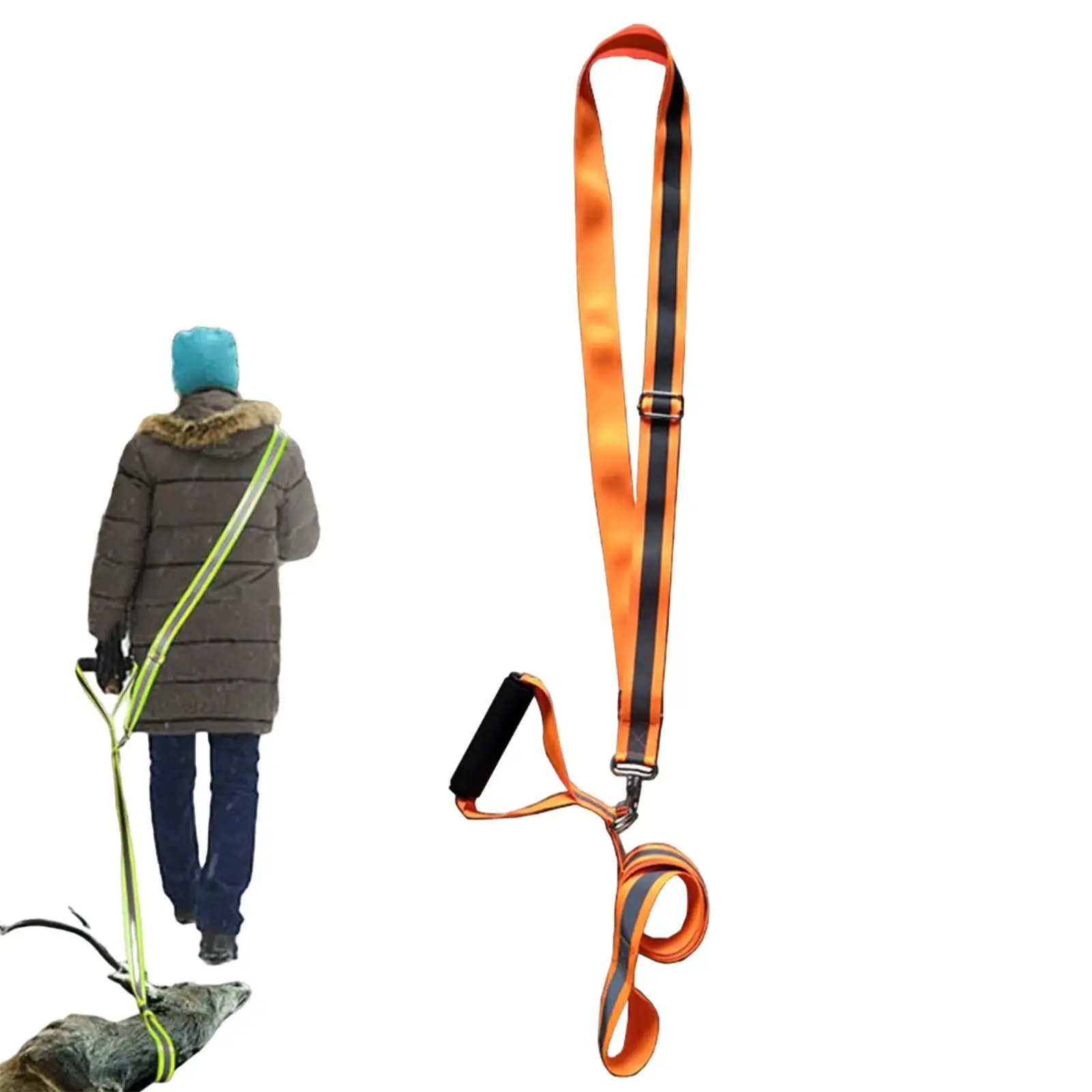 

Deer Drag and Harness Comfortable Handle Deer Hunting Gift Deer Drag Strap