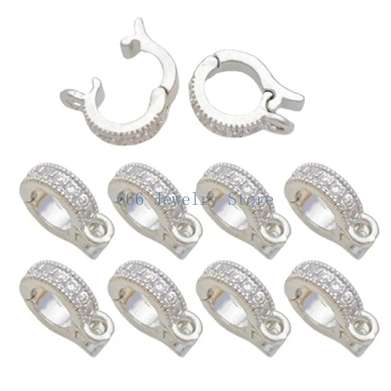 

F2TD Sturdy Lobster Claw Clasps for Necklace and Bracelet Jewelry Making Supplies