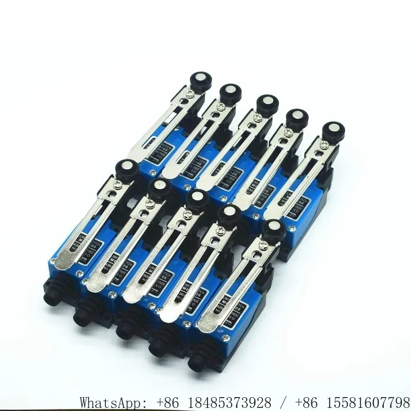 10pcs ME-8108  Roller Arm Momentary Limit Micro Switch 5A 250V Fit CNC Laser Processing Equipment Control Part