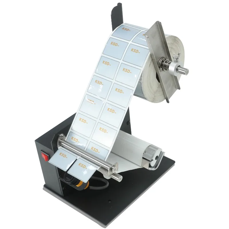 labeling machine manual automatic label stripper distributor machine