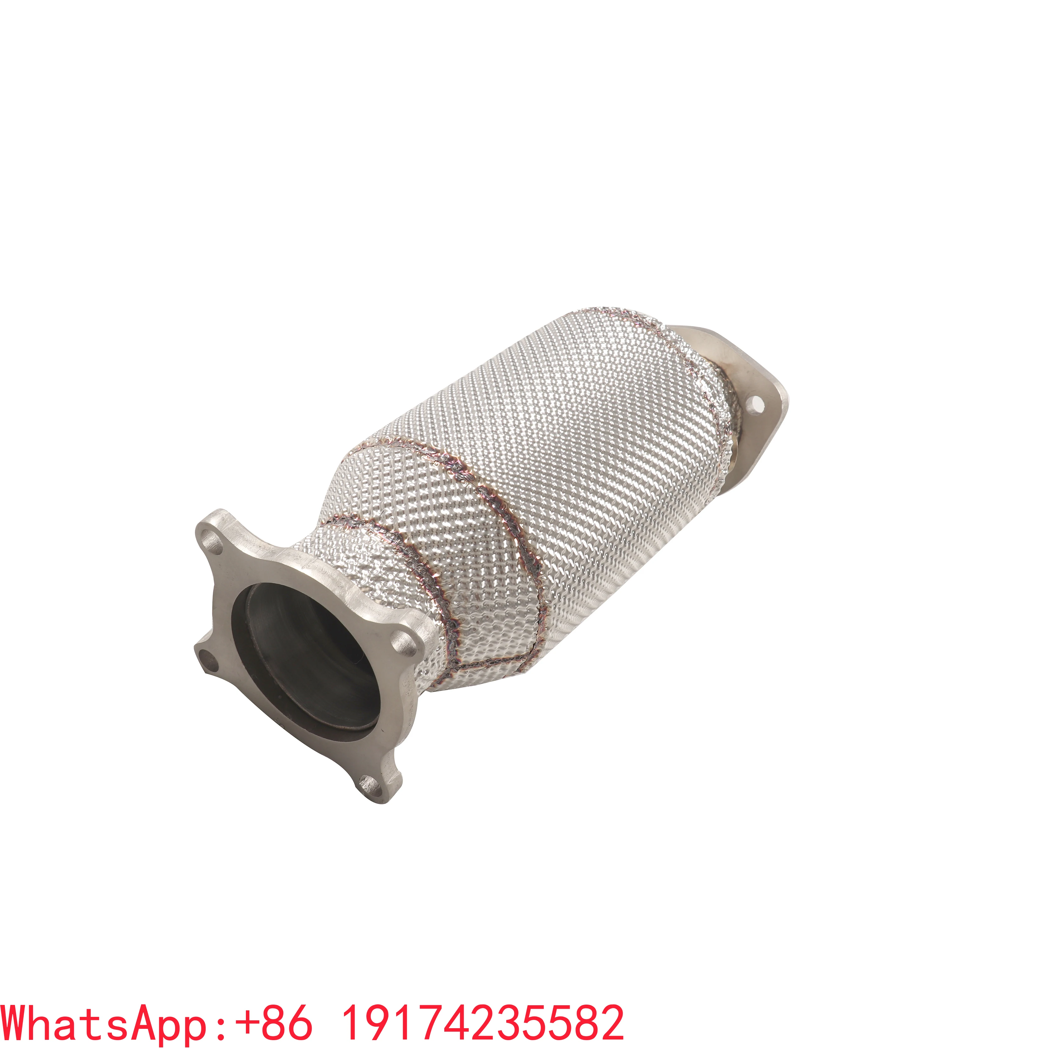 

For High Quality CSZ High Flow Catalytic Downpipe for Audi A4 A5 A6 A7 Q5 2.0T B9 2017-2020 Exhaust Steel Material