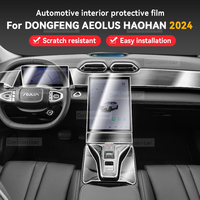 For Dongfeng AEOLUS HAOHAN 2024 Car Panel Film Dashboard Protective Sticker Interior Anti-Scratch Film Cover Accessories