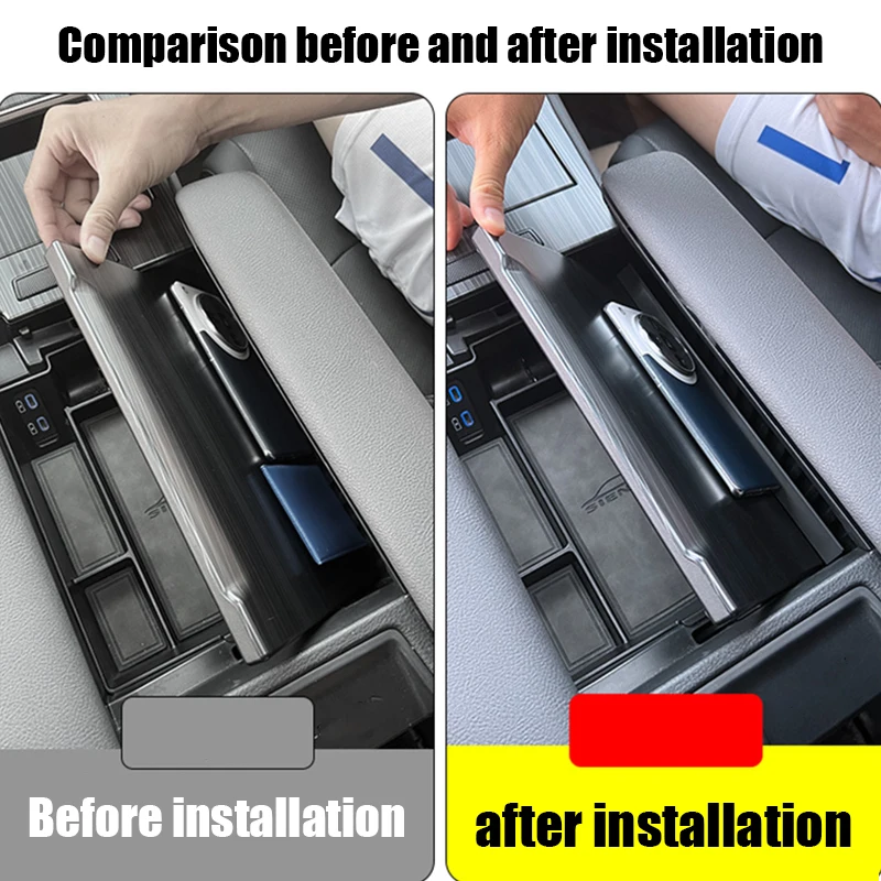 for Toyota Sienna XL40 2021 2022 2023 2024 2025 Anti leakage stopper strip for car armrest box cover falling off patch